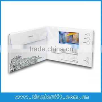 LCD Screen Customized Video Greeting Card/video Brochure (4.3inch,5inch,7inch)