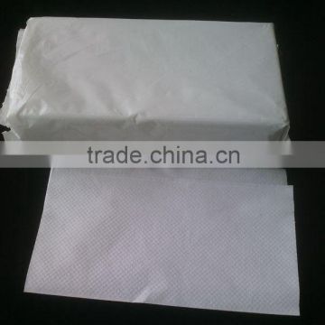 White hand towel paper/V interfold paper/Singlefold hand towel