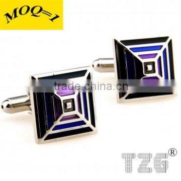 TZG00363 Fashion Enamel Cufflink