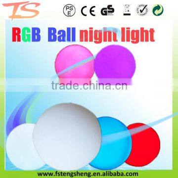 8cm LED ball night light,7 color led night,illumination bed lamp