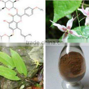 Supply Epimedium Extract HPLC 98% Icariin to cure prospermia