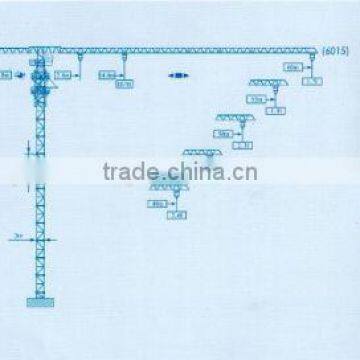 Hot sale QTZ25(3506) Tower Crane