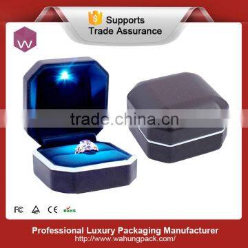 New design led light jewelry box custom logo