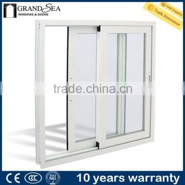 Powder Coating White Interior 3 Tracks Aluminum Sliding Window photo-6