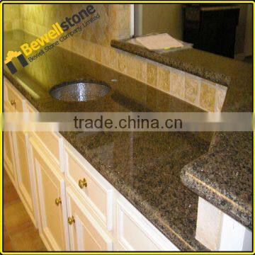 prefab tropical brown wet bar granite countertop