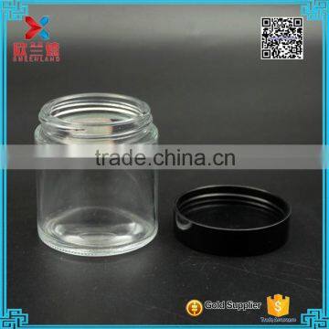 high quality 4 oz clear glass cream jar with screw cap                        
                                                                                Supplier's Choice