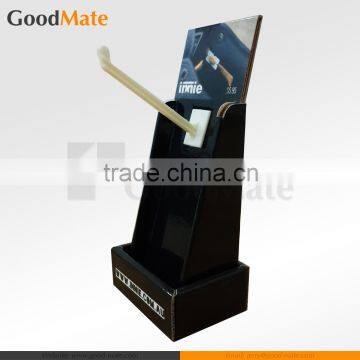 Shoelace Cardboard PDQ Display with Hook for Advertising