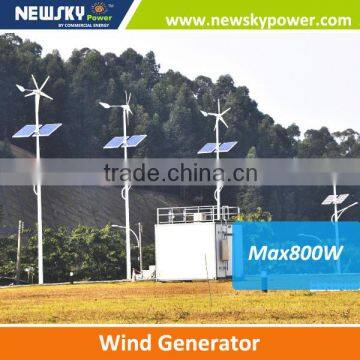 small wind generators dc motor wind turbine wind solar hybrid system