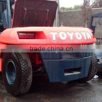 Good Used TOYOTA 15t 25t Diesel Forklift Truck Originally Japan Produced photo-2