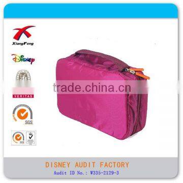 Beautiful Promotional Custom pink cosmetic bag