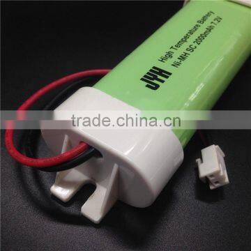 Environmental Friendly NiMH battery, 7.2V NiMH battery pack