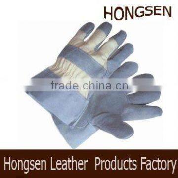 HSLB022 export en Double Palm Leather Work Glove