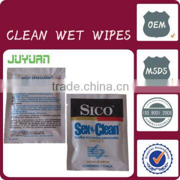 After Sex Cleaning Wet Wipe,High Quality Men Cleaning Wipes