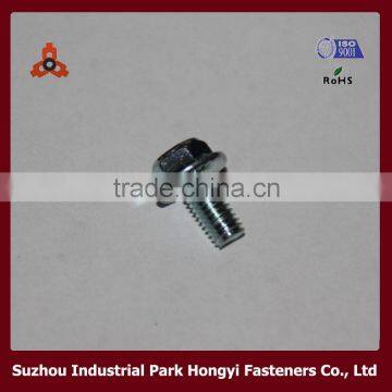 DIN6921 hex flange head bolts and nuts