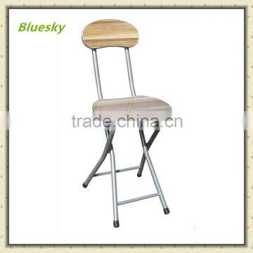 Metal Tube Folding Wooden Garden Chair BS-110