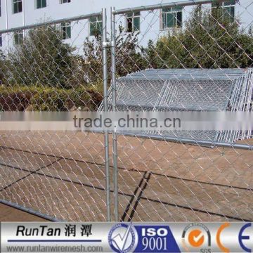 factory hot dipped galvanized 2014 welded steel temporary construction fence