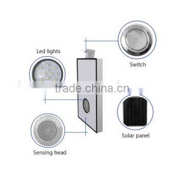 Factory Price 12W Solar Street Light Proposal, Motion Sensor Led Street Light