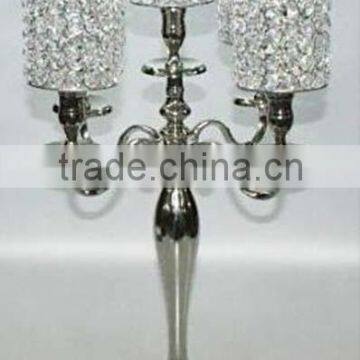 Exclusive Crystal 5 Arms Candelabra for Wedding Decoration