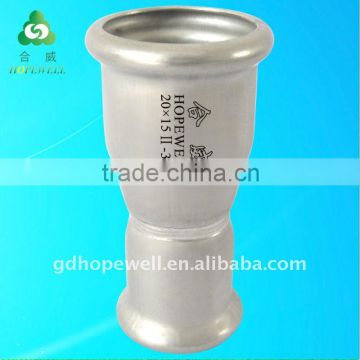 stainless steel reducing pipe coupling