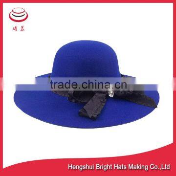 Ladies Fashion Accessories Wool Fel t Hats Woth Large Brim Floppy Hat