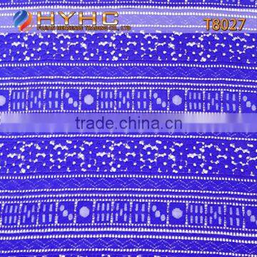 Wholesale High Quality Nylon/Cotton Strand Lace Fabric T8027