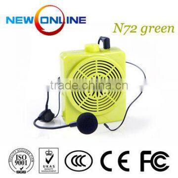 digital audio mini speaker amplifier,microphone,audio amplifier N72 Green