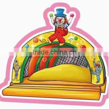 Cheer Amusement Circus Themed Inflatable Fun City with clown Amusement Equipment Supply