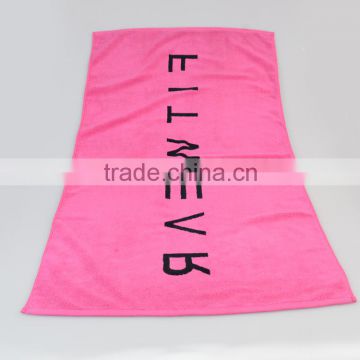 Wholesale promotion solid jacquard beach Towel