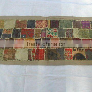 Old Sari Patchwork Handmade Textile Wall-Hangings from India