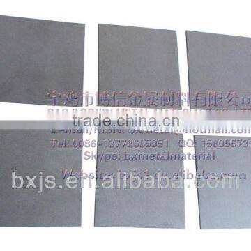 99.95% W1 w2 Tungsten plates sheet