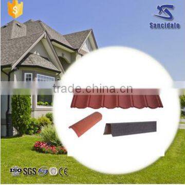 china ecological deco terracotta metal wavy roof tile