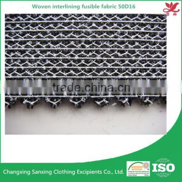 Woven interlining 50D16 warp knitted fabric for garments