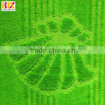 High Quality 100% Cotton Beach Towel Green Velour Jacquard Towel Cheap Wholesale photo-5