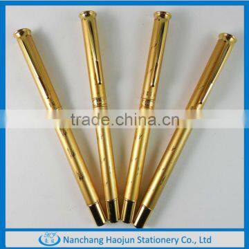 Golden Gift Metal Fountain Pen for business gift for high quality