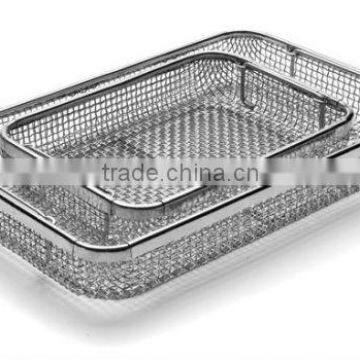 Mesh Tray with Drop Handles