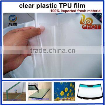 Manufacturer TPU bullet resistant interlayer film for safety laminated glass