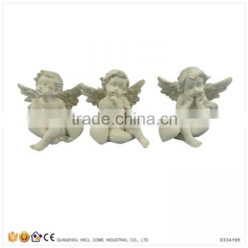 Cheap Modern Polyresin 3 Mods Small Little Resin Angels Models