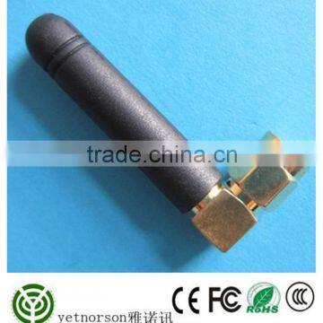 2.4GHz 1/2 wave stub antenna SMA Male straight connector for small WLAN and Blutetooth device