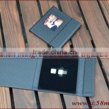 Wedding Fabric Linen DVD USB Case