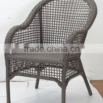 chair with armrest dining room in open weaving way