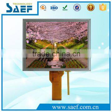 8" lcd module 800x600 dots with Resistive touchscreen RGB interface 50 pins connector