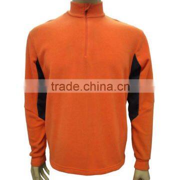 winter men orange split mens casual coat