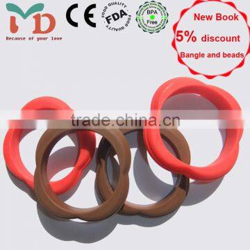 China Manufacturer Food Grade BPA Free Silicone Bracelet