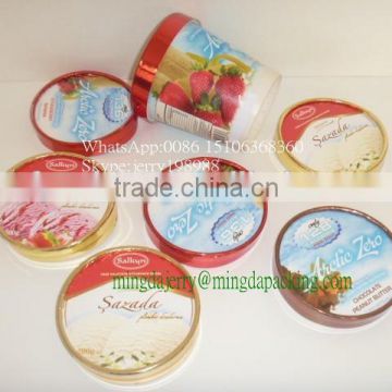 100ml Ice Cream Use Paper Printed Cups