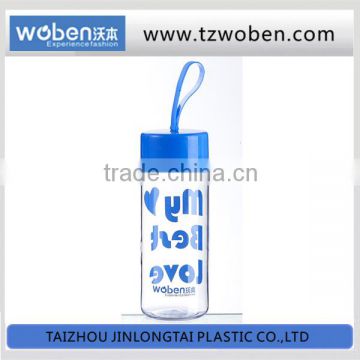 Plastic 400ml PC kids water bottle China supplier