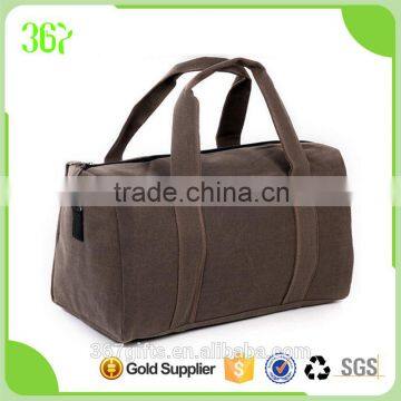 High Quality Big Capacity Portable Customized Folding Vintage Canvas Travel Bag photo-2