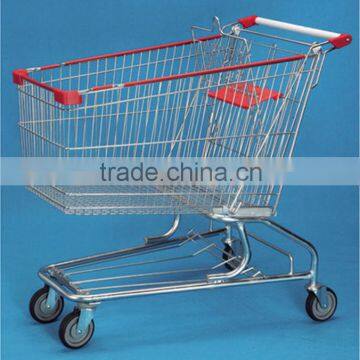 stainless steel chromed hand trolleys