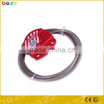 insulation cable lockout for needle valve lockout