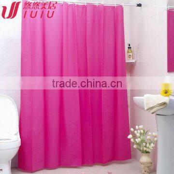 printed microfiber bathroom shower curtain/ tree printed shower curtain