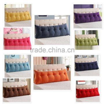 fleece triangle long sofa cushion